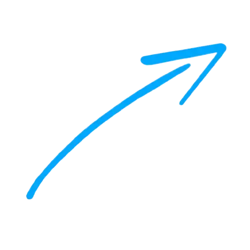 arrow pointing towards GET YOUR WEBSITE CTA